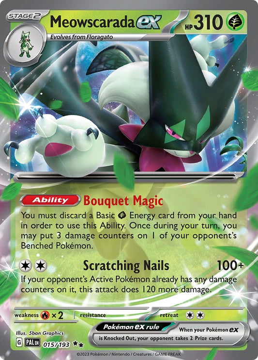 Meowscarada ex (015/193) (PAL)