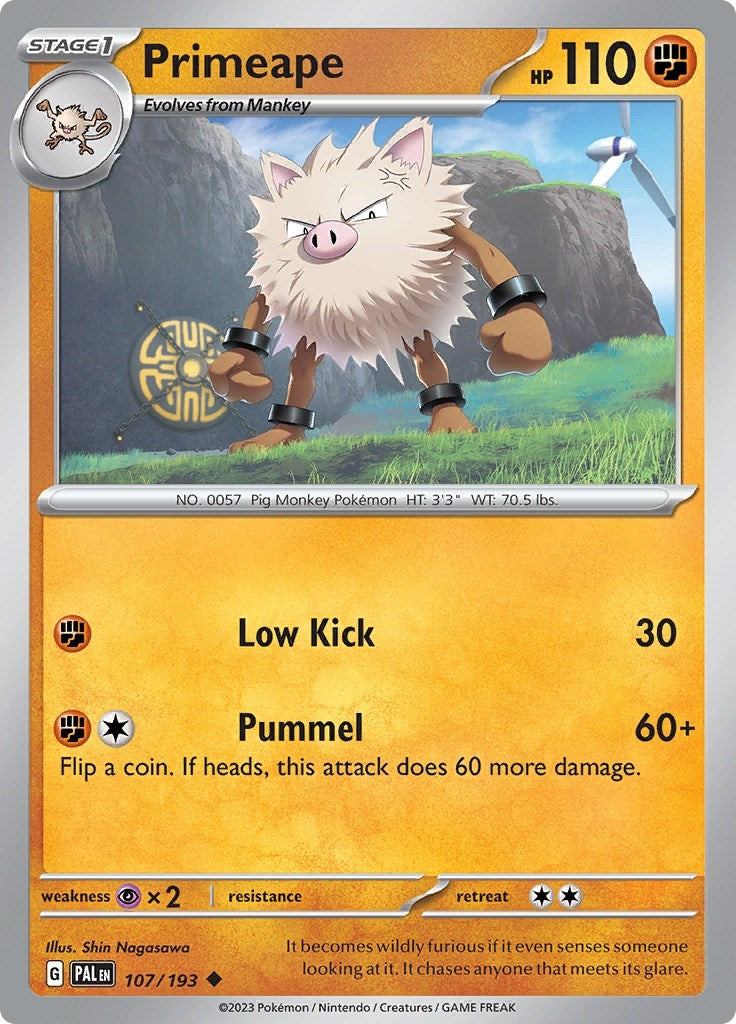 Primeape (107/193) (PAL)