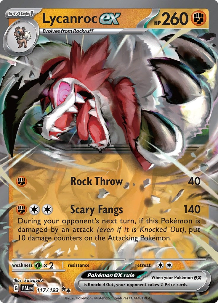 Lycanroc ex (117/193) (PAL)