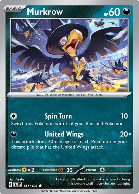 Murkrow (131/193) (PAL)