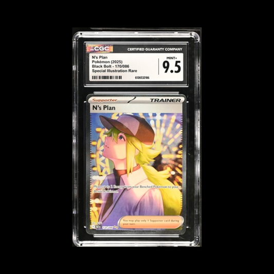Pokemon Slab N's Plan 170 CGC 9.5 Mint+ 2025