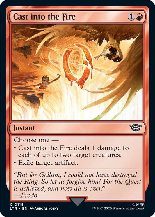 Cast into the Fire (118) (LTR)