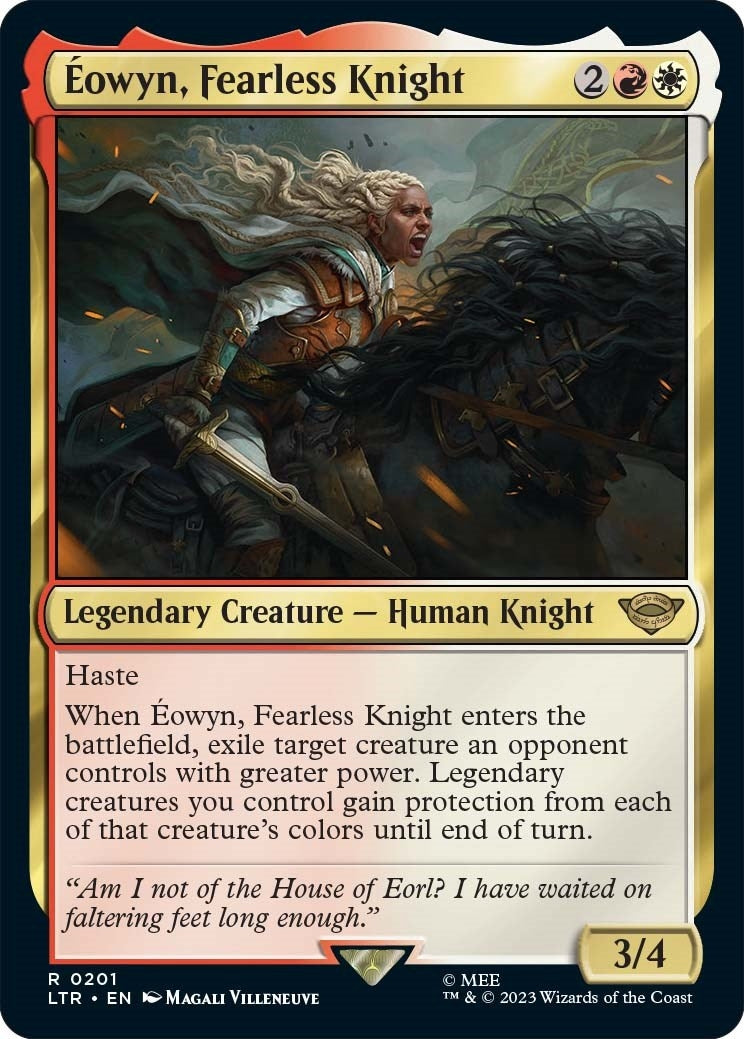 Eowyn, Fearless Knight (201) (LTR)