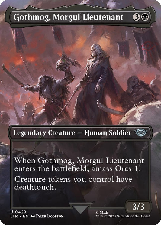 Gothmog, Morgul Lieutenant (Borderless) (429) (LTR)