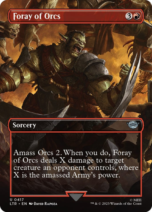 Foray of Orcs (Borderless) (417) (LTR)
