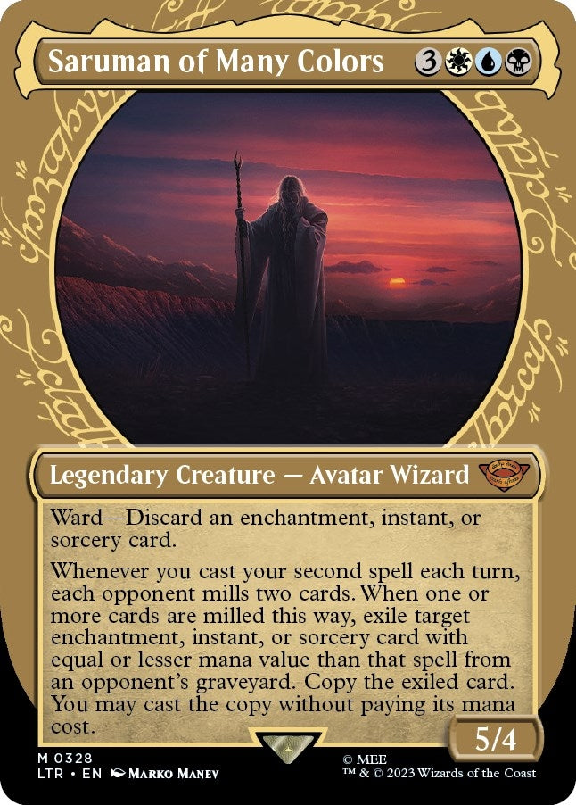 Saruman of Many Colors (Showcase) (328) (LTR)
