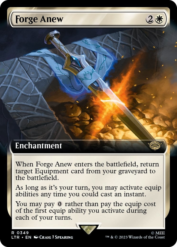 Forge Anew (Extended Art) (349) (LTR)