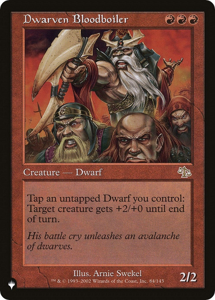 Dwarven Bloodboiler (84/143) (LIST)