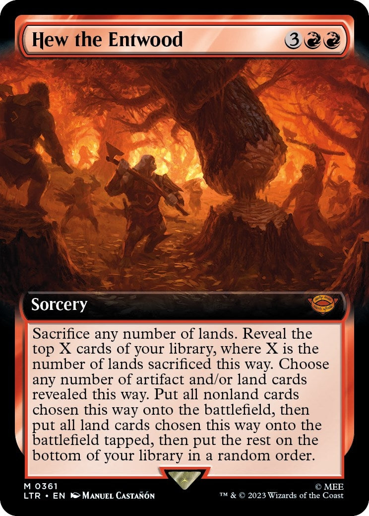 Hew the Entwood (Extended Art) (361) (LTR)