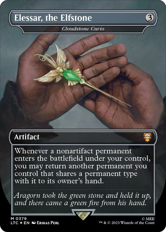 Elessar, the Elfstone - Cloudstone Curio (Surge Foil) (379) (LTC)