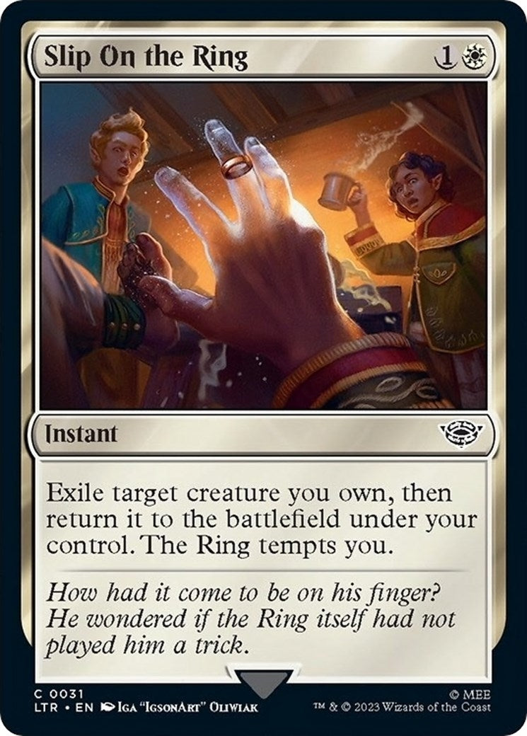 Slip on the Ring (31) (LTR)