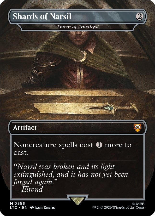 Shards of Narsil - Thorn of Amethyst (Borderless) (356) (LTC)