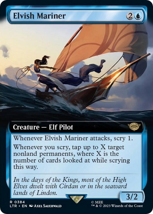 Elvish Mariner (Extended Art) (384) (LTR)
