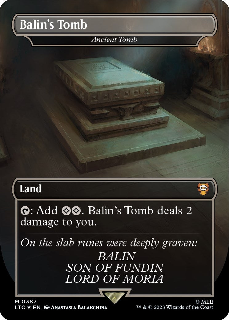 Balin's Tomb - Ancient Tomb (Surge Foil) (387) (LTC)