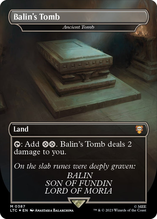 Balin's Tomb - Ancient Tomb (Surge Foil) (387) (LTC)