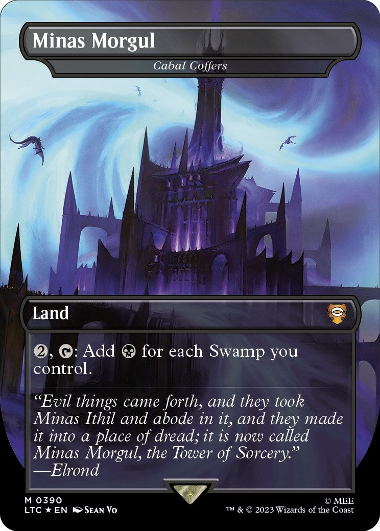Minas Morgul - Cabal Coffers (Surge Foil) (390) (LTC)