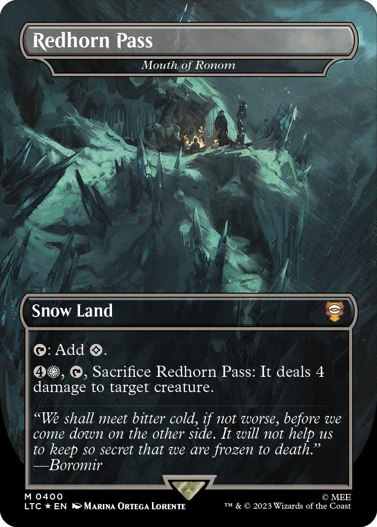 Redhorn Pass - Mouth of Ronom (Surge Foil) (400) (LTC)