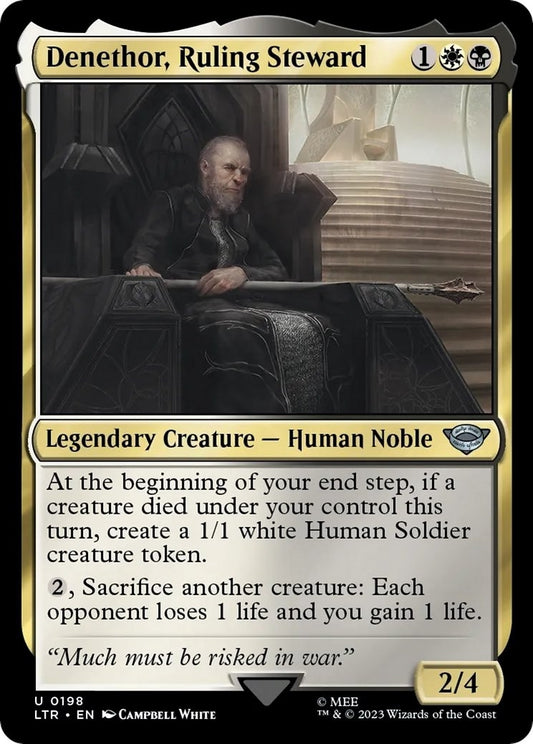 Denethor, Ruling Steward (198) (LTR)