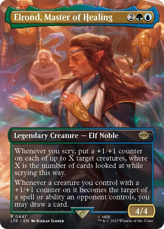 Elrond, Master of Healing (Borderless) (447) (LTR)