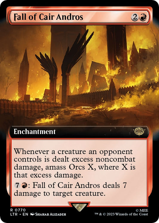 Fall of Cair Andros (Extended Art) (Surge Foil) (770) (LTR)