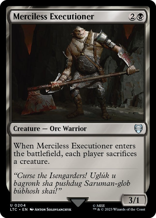 Merciless Executioner (204) (LTC)