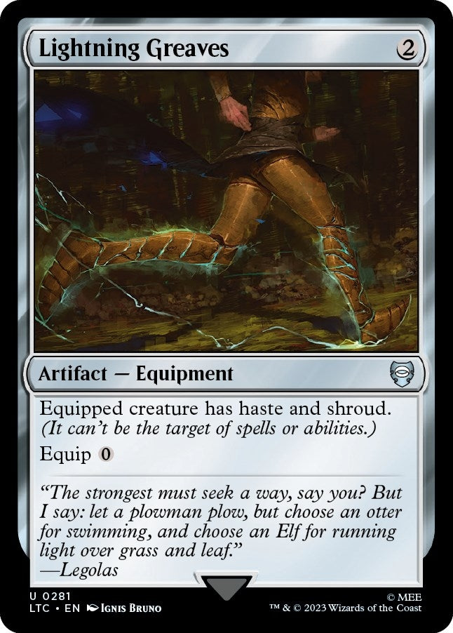 Lightning Greaves (281) (LTC)