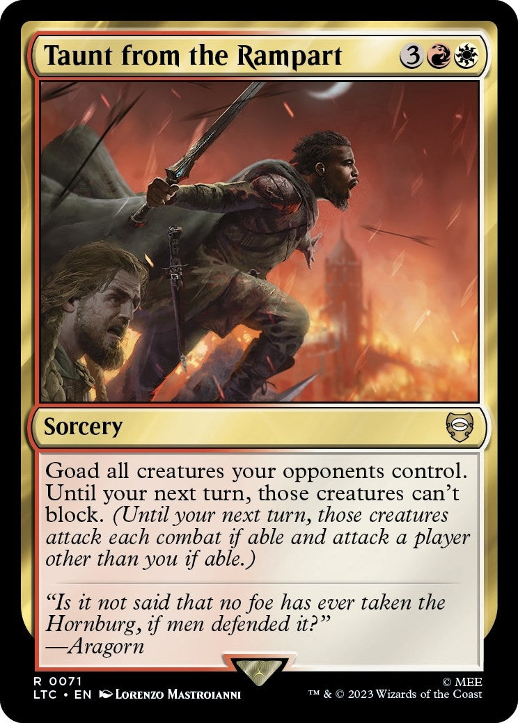 Taunt from the Rampart (71) (LTC)