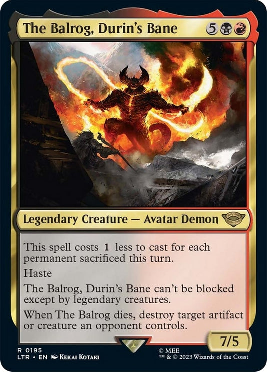 The Balrog, Durin's Bane (195) (LTR)