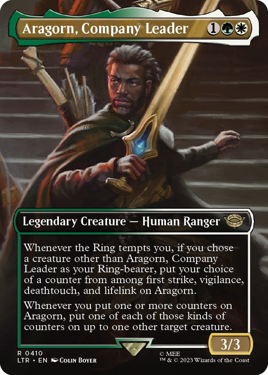 Aragorn, Company Leader (Borderless) (410) (LTR)