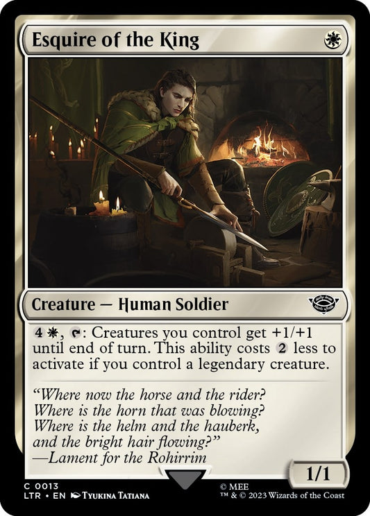 Esquire of the King (13) (LTR)