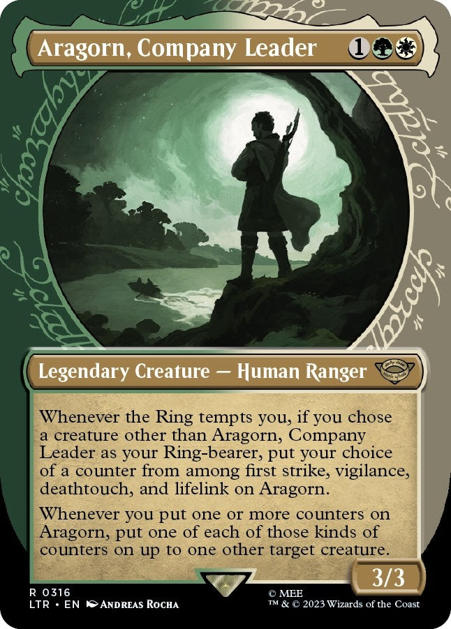 Aragorn, Company Leader (Showcase) (316) (LTR)