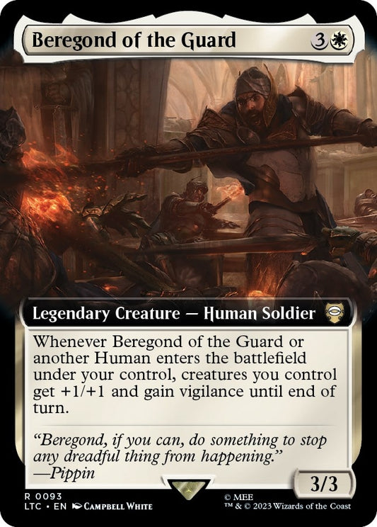 Beregond of the Guard (Extended Art) (93) (LTC)