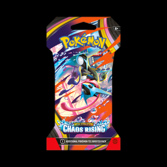 Pokemon Mega Evolution Chaos Rising Sleeved Booster Pack