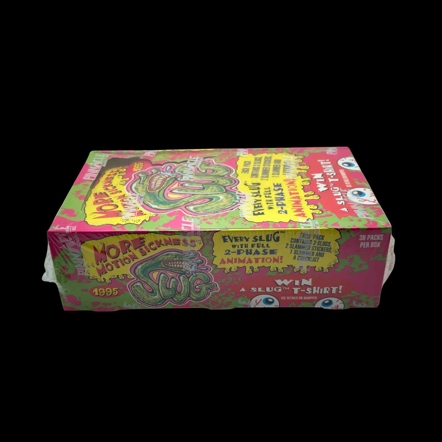 Pogs Slugs Motion Sickness Booster Box 1995