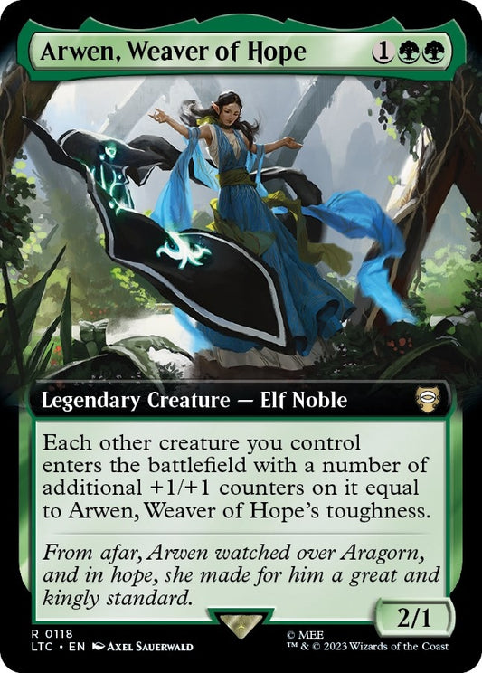 Arwen, Weaver of Hope (Extended Art) (118) (LTC)