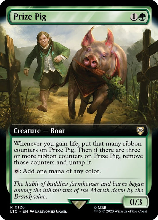Prize Pig (Extended Art) (126) (LTC)