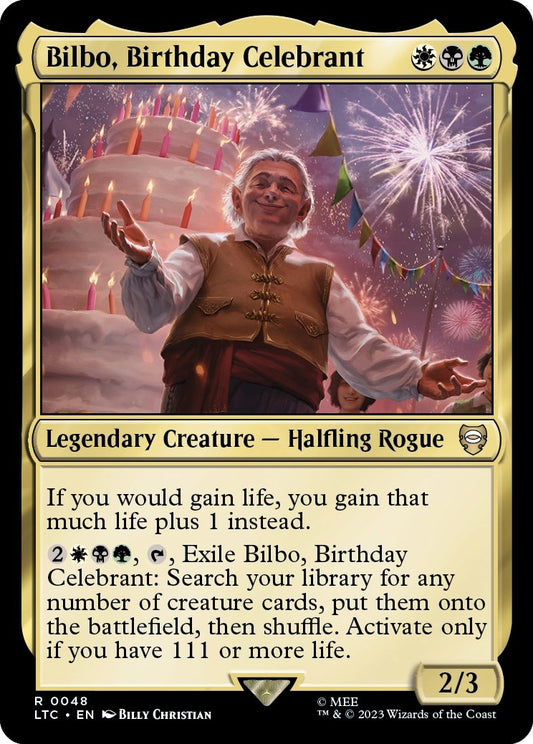 Bilbo, Birthday Celebrant (48) (LTC)
