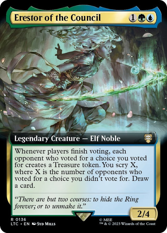 Erestor of the Council (Extended Art) (136) (LTC)