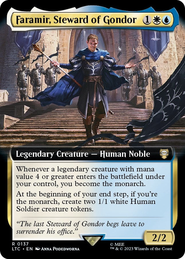 Faramir, Steward of Gondor (Extended Art) (137) (LTC)