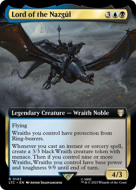Lord of the Nazgul (Extended Art) (142) (LTC)