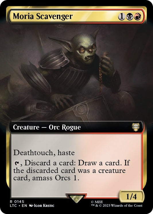 Moria Scavenger (Extended Art) (145) (LTC)