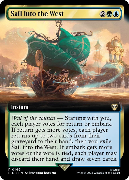 Sail into the West (Extended Art) (149) (LTC)
