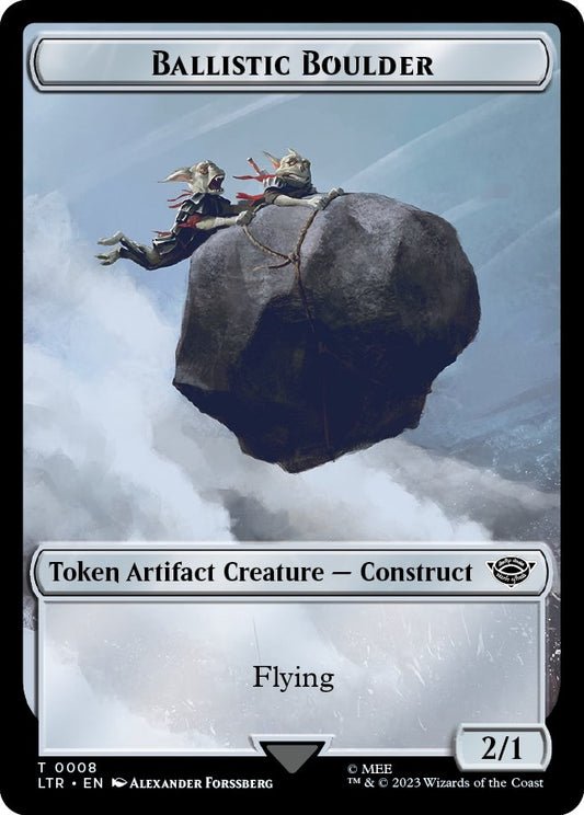Ballistic Boulder Token (8) (LTR)