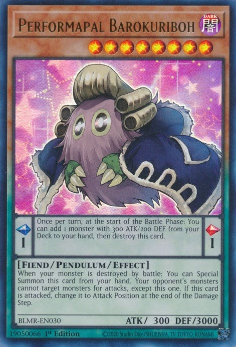 Performapal Barokuriboh (BLMR-EN030) (BLMR)