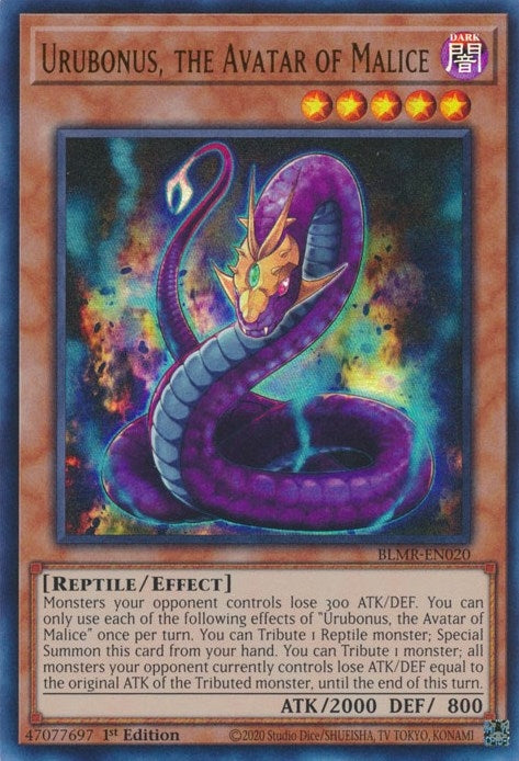 Urubonus, the Avatar of Malice (BLMR-EN020) (BLMR)