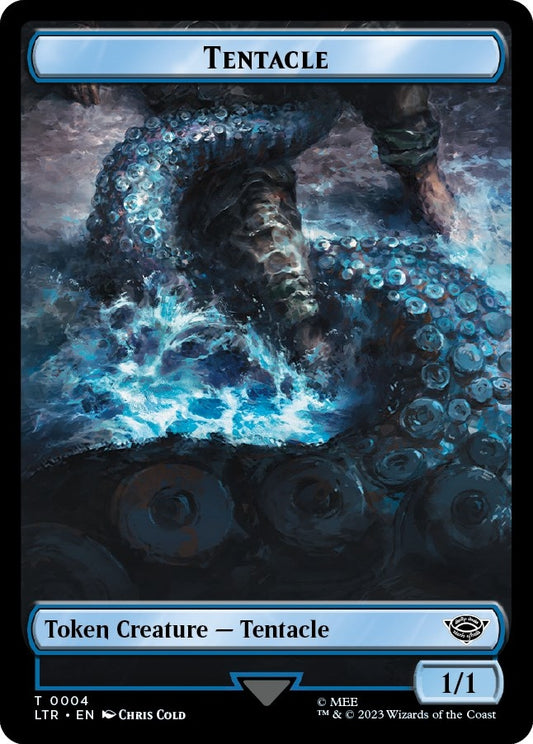 Tentacle // Food (0011) Double-Sided Token (4 // 11) (LTR)
