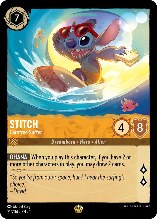 Stitch - Carefree Surfer (21/204) (1)