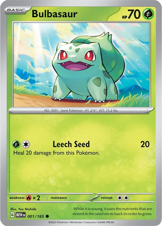 Bulbasaur (001/165) (MEW)