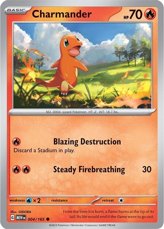 Charmander (004/165) (MEW)