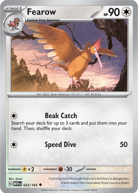 Fearow (022/165) (MEW)
